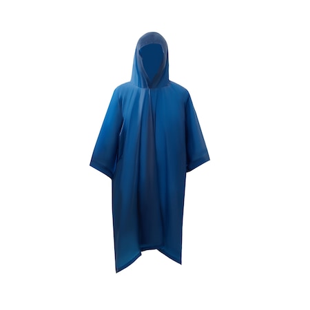 2W International Vinyl Poncho, Yellow 7010-VP YW